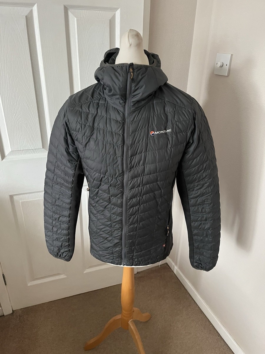Men's Grey Montane Icarus Hybrid Jacket Size Medium UK