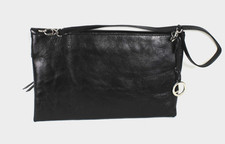 Borsa L.Credi gossip, pieghevole, pelle 32 x 20 cm donna, ottima