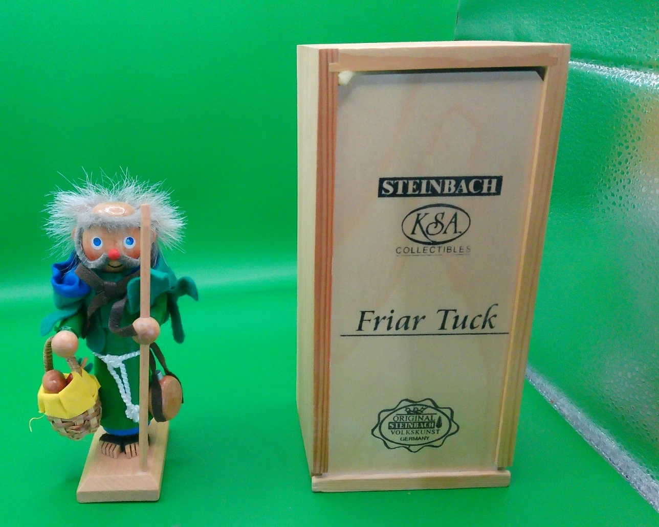 Steinbach Friar Tuck Mini German Nutcracker 5 1/2" Miniature