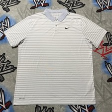 Nike Dri-Fit Victory Golf Polo Striped Men's XL Polo Shirt