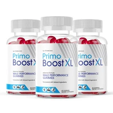 (3 Pack) Primo Boost XL Gummies for Men ed Male Gummys PrimoBoost (180 Gummies)