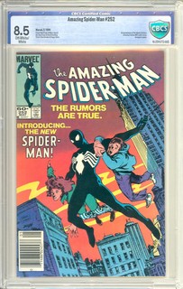 Amazing Spider Man #252 1st App. Black Costume Copper Age Marvel 1984 CBCS 8.5