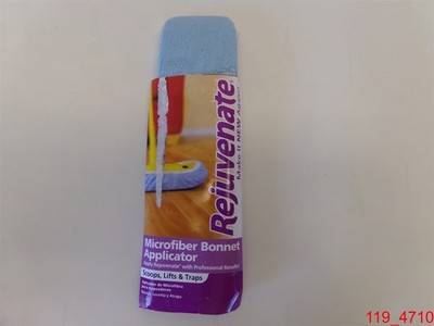 Qty=2: Rejuvenate RJBONPKG Microfiber Mop Bonnet Applicator, 5.3'' W