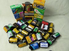 EXPIRED Lot of Kodak Fujifilm etc Film Sealed Unused over 40 rolls New old Stock