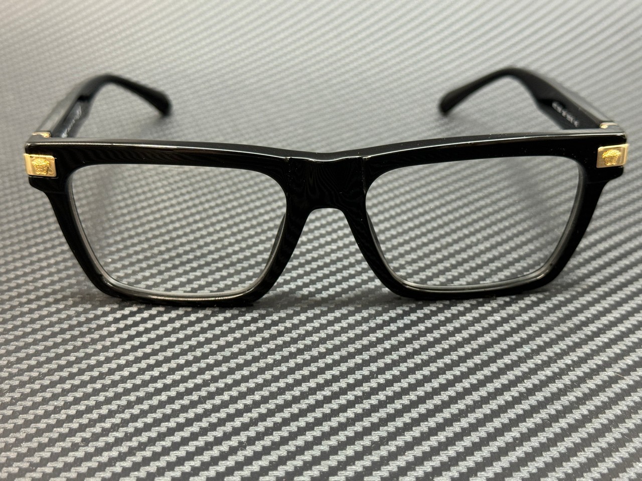 VERSACE VE3354 GB1 Black Men's 53 mm Eyeglasses thumbnail 2