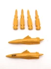 Snow Cat Lot Missile (4) Torpedo (2) GI Joe 1985 Vintage Vehicle Action