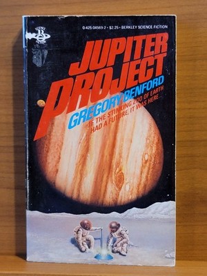 Jupiter Project by Gregory Benford (Berkley Edition 1980, Paperback) Unread Good
