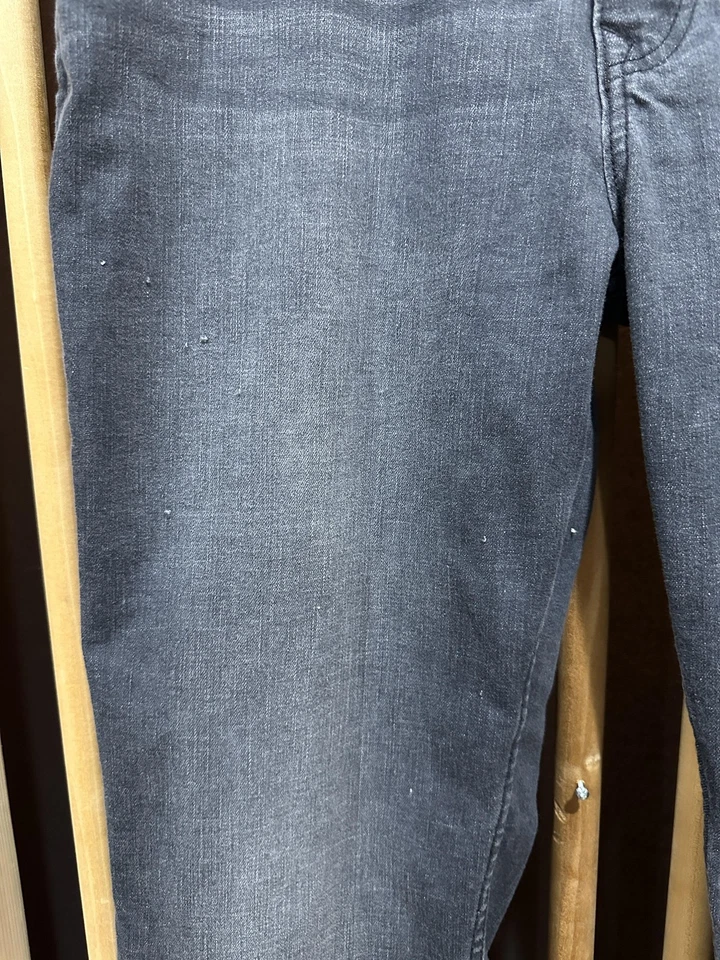 Pantalones de mezclilla Banana Republic para hombre 34x32 gris atléticos calce cónico enganches Foto 2 de 4