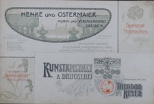 Tavola stampatrice Nenke e Ostermaier Beyer Vienna Lipsia Art Nouveau Art...