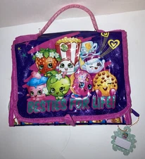 Shopkins Travel Organizer Carrier Bag Figure Storage Handle Carrying Case
