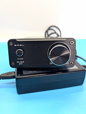 SMSL SA-36A Pro Class D 2-Channel Desktop Amplifier Black RCA to Banana