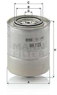 WK 854/6 MANN-FILTER Filtro carburante Filtro ad avvitamento | AUTODOC prezzo e recensioni