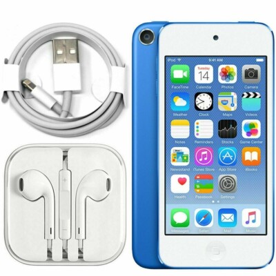   New Apple iPod touch (7th generation) Blue 128GB Sealde，Retail BOX，US STOCK
