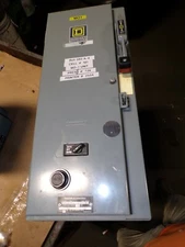 SQUARE D SIZE 1 NF COMBO MOTOR STARTER COIL 120 V NEMA 1 8536  SCO3 SC03 