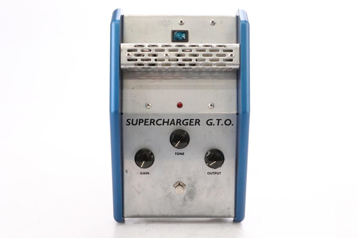 SOLDANO SUPERCHARGER G.T.O. ギターエフェクター Soldano Supercharger G.T.O. Overdrive Guitar Effect Pedal w