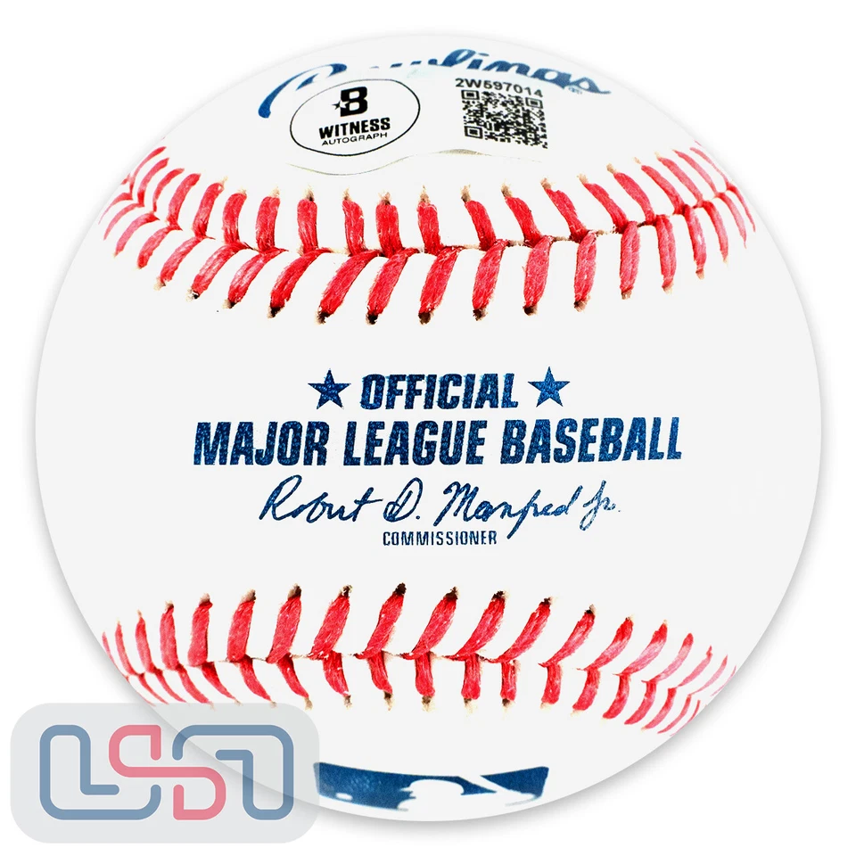 So Taguchi Signed "2008 WS Champs" Rawlings Official Major League Baseball BAS - Image 2 of 3