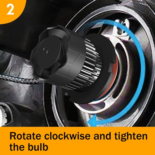 For Ford Mustang 1994-2004 6000K LED Headlight High Low Fog Light Bulbs Combo M8 - Imagen 10 de 17