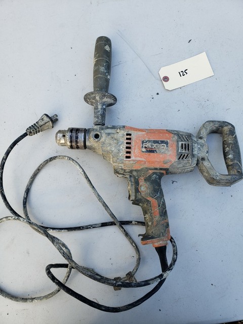 ridgid 1 2 in spade handle mud mixer