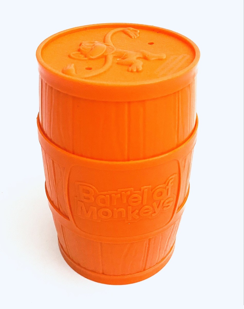 Orange Barrel of Monkeys Complete 10 Monkeys - Hasbro 2012 | eBay