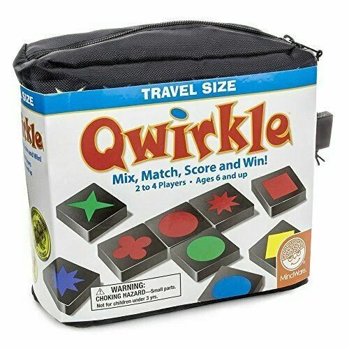 MindWare Qwirkle Travel Size Strategy and Logic Family Game - Mix, Match, Score - Image 2 of 4