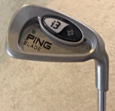 PING i3 + Green Dot 6 Iron RH, Right Handed, Steel Shaft, Nice Grip