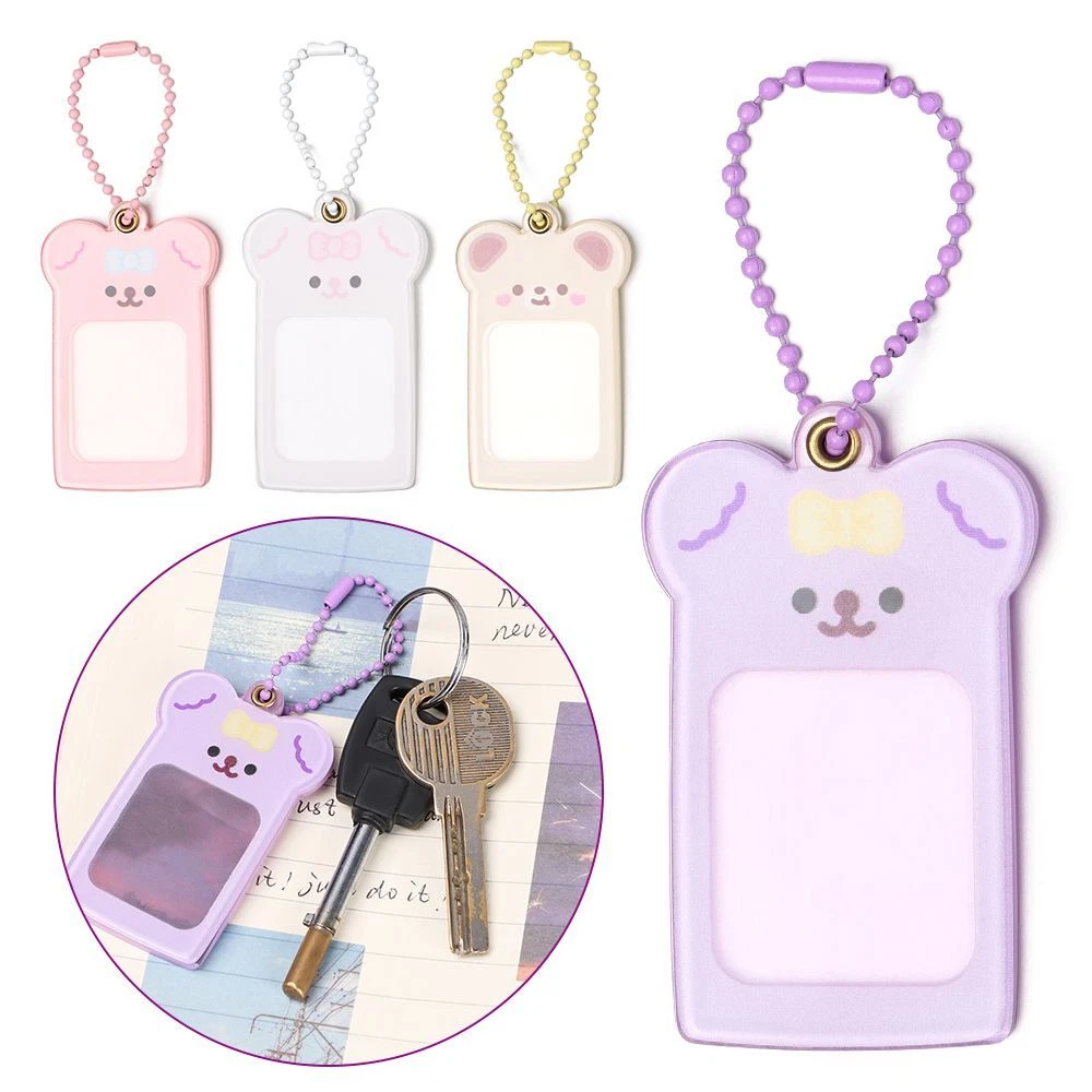 Keychain with cheap picture holder