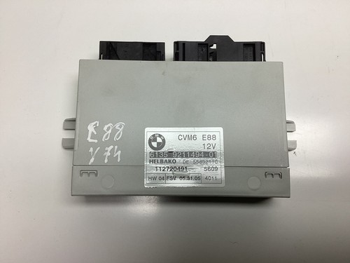 BMW 1er E88 Cabrio Cabrio Faltverdeck Dach Steuergerät Modul CVM6