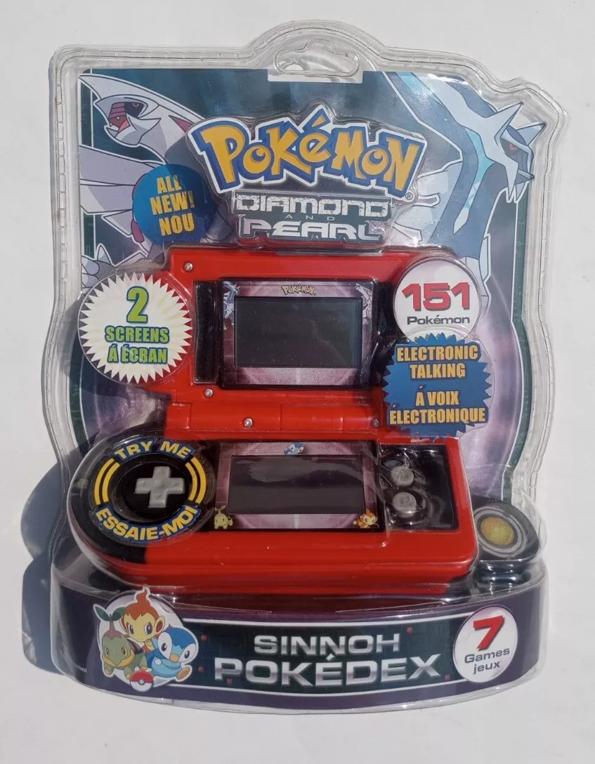 Pokemon Battle Dimension Sinnoh Pokedex Vintage Electronics