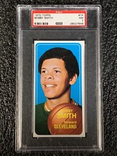 1970 Topps Basketball #74 Bobby Smith PSA 7