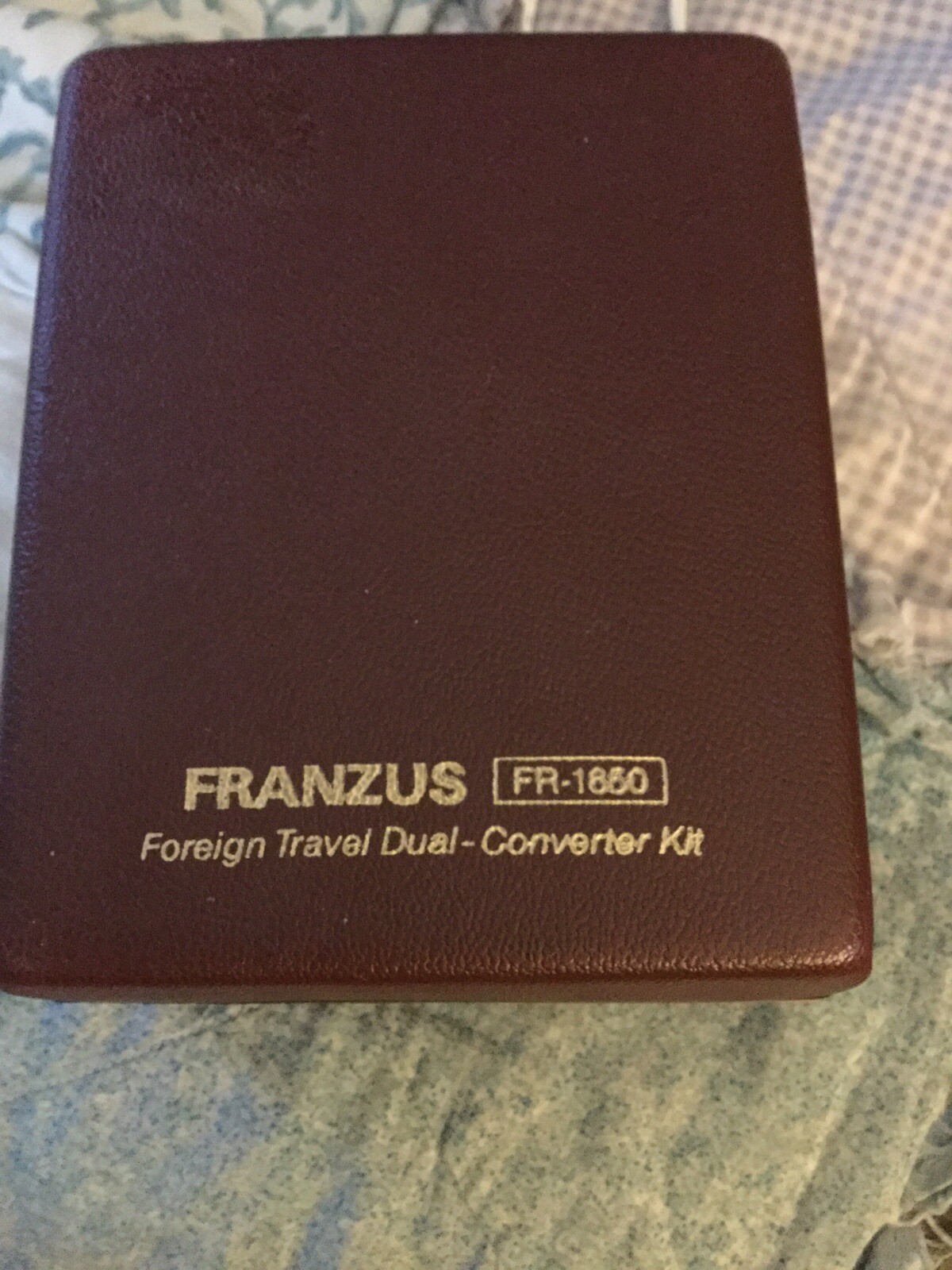 Adaptateur Double Convertisseur Franzus Travel 1650W - Modèle 1650, Universel, 5 Prises