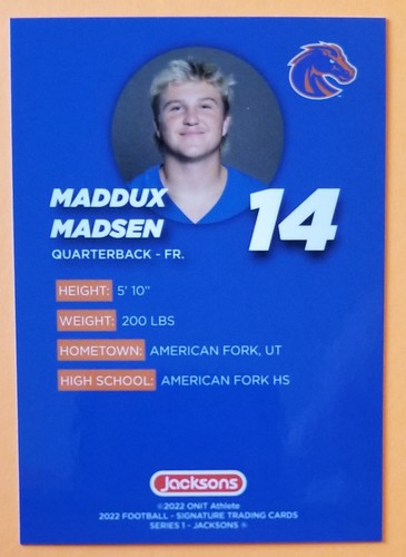 2022 Boise State Series 1 Football Cards - You Pick your Card Complete your Set  - Bild 37 von 203