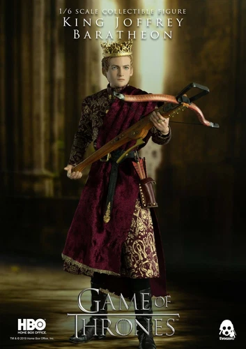 ThreeZero 3Z0070 HBO Game of Thrones King Joffrey Baratheon 1/6 Action Figure - Picture 5 of 9
