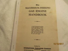 IHC McCormick Deering Gas Engine Theory, Care Instructions, Repair of Engine