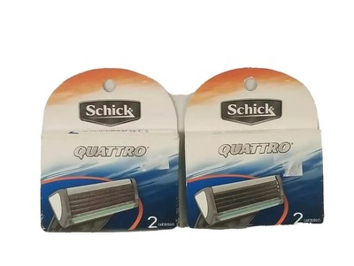 Schick Quattro Razor Blades Men Refills Cartridges fits ...