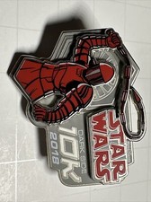 Run Disney Pin Half Marathon Star Wars Dark Side 2018 10K Red Praetorian Guard