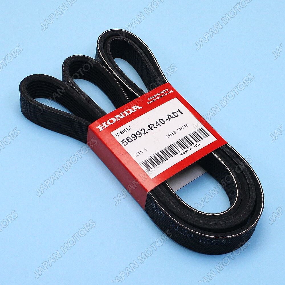 こずこず Honda OEM 08-12 Accord-serpentine Drive Fan Belt 56992R40A01 for