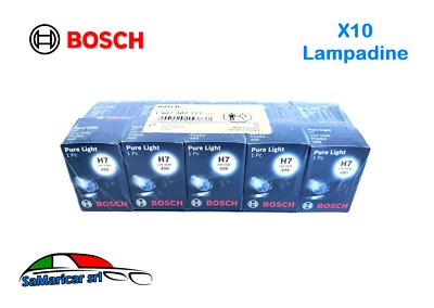 KIT 10 Lámparas H7 BOSCH 12V 55W - Luz Faro Antiniebla/Carretera - 19873027 - Imagen 1 de 3