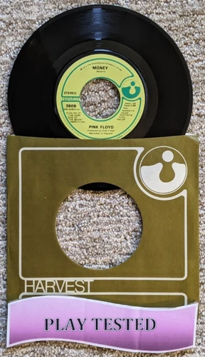 Pink Floyd 45 rpm: Money / Any Colour You Like - Harvest 3609 - Prog Rock 1973