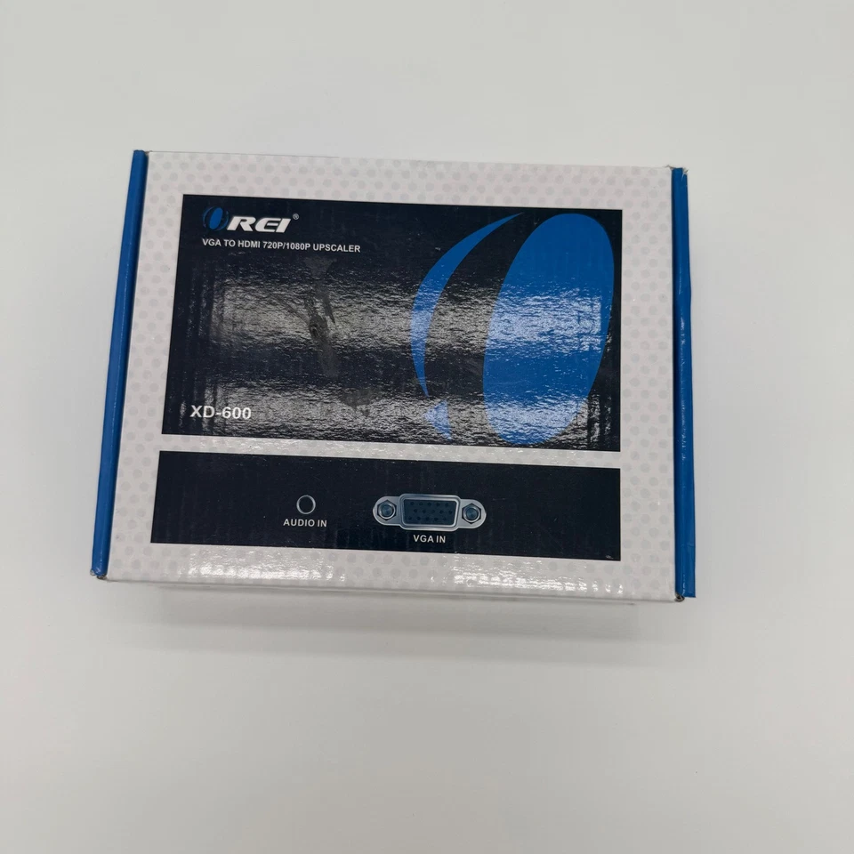 OREI XD-600 VGA to HDMI Upscaler Converter 720P 1080P Audio Input - Image 2 of 4