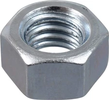 3/8-16 Steel Hex Nuts Zinc Coated Corrosion Resistant 100 Pack Coarse Thread