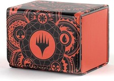Deck Box for MTG Cards, Trading Commander Deck Case Holds 120 Sleeved Cards, PU