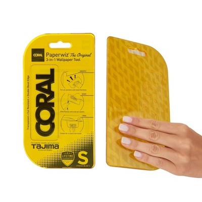 CORAL Wallpaper Smoothing Tool 3 in 1 Effortless Installation for Perfect Finish