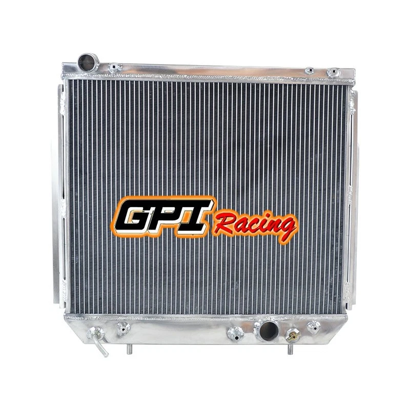 Radiador de aluminio adecuado para Jeep Grand Cherokee WJ/WG 3.1 TD A/T 1999-2005 2004 2003 Foto 3 de 4