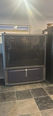 SONY Proj. Screen TV 61  tall x 53  W x 25 deep. Screen Is  36-1/2  W x 49  tall