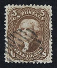 CKStamps: US Stamps Collection Scott#76 5c Jefferson Used CV$120