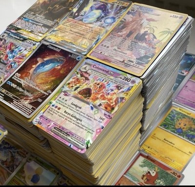 500 Deutsche Pokémon Karten Mit 100 Holos Oder Reverse Holos Und 5 Ex Karten