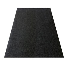  Rectangle Garage Floor Mat for Under Car, Dark Grey Garage Flooring Rug