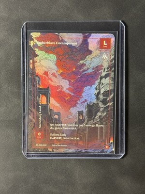 Wonders Of The First Emberblaze Encampment Formless Foil Alt Art Card