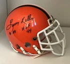 Leroy Kelly Signed Cleveland Browns Mini Helmet HOF 94 Autograph No COA