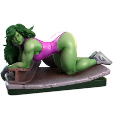 Sexy She-Hulk Marvel Jennifer Walters Gym Version 1/4 Scale Statue - Pre Order